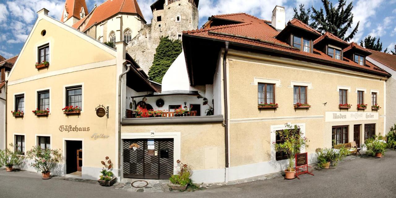 Pension Gaestehaus Heller Weißenkirchen in der Wachau Buitenkant foto