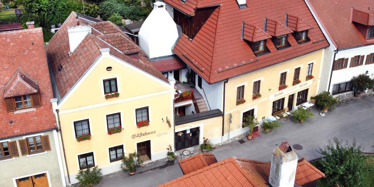 Pension Gaestehaus Heller Weißenkirchen in der Wachau Buitenkant foto