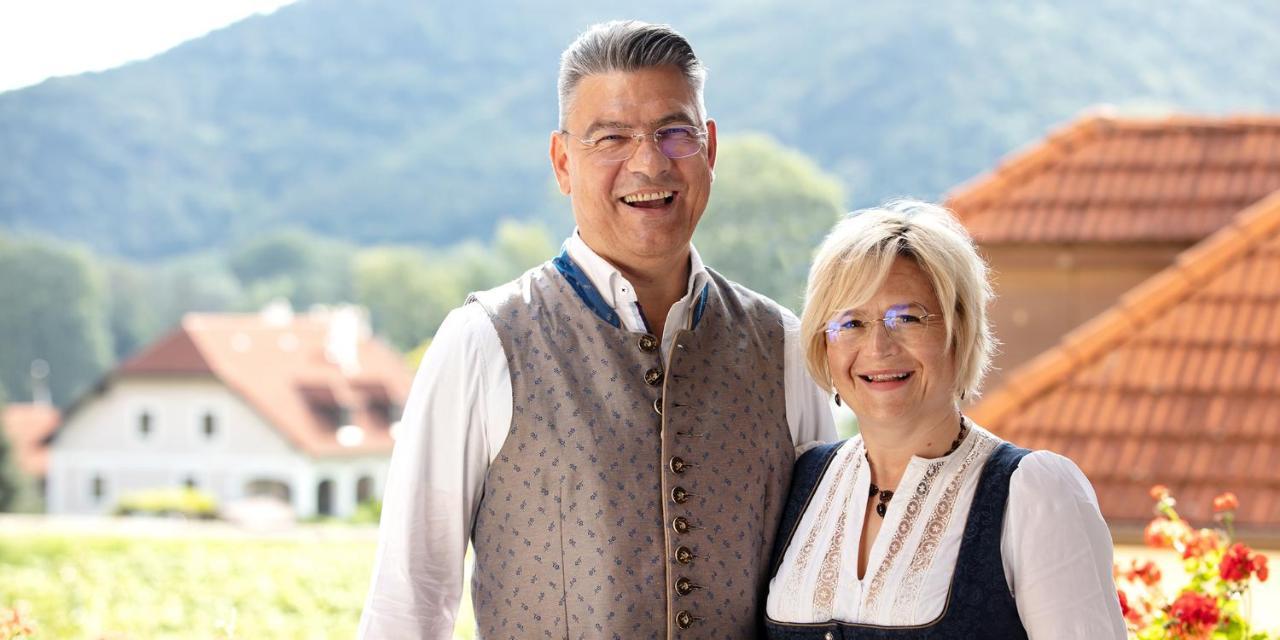 Pension Gaestehaus Heller Weißenkirchen in der Wachau Buitenkant foto